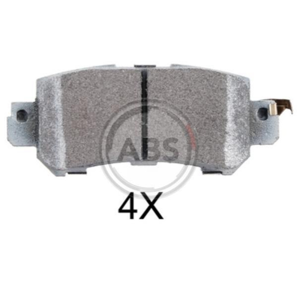 Гальмівні колодки задні ABS 37931