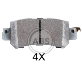 ABS 37931 Тормозные колодки задние ABS 37931