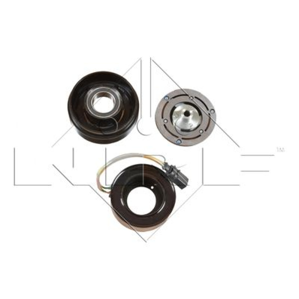 Муфта компресора кондиціонера NRF 380014