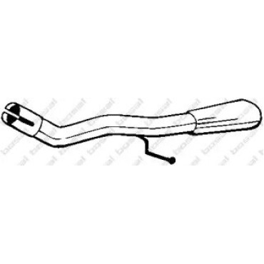 Глушитель Bosal 386355