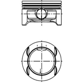 KOLBENSCHMIDT 40386600 Поршень KOLBENSCHMIDT 40386600
