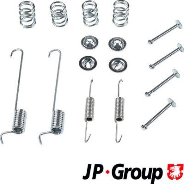 Монтажный комплект барабанных тормозов задний JP GROUP 4063952110