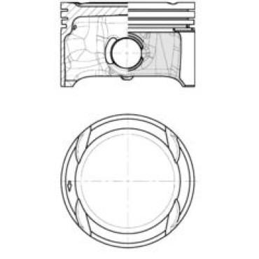 Поршень KOLBENSCHMIDT 40839620
