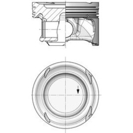 Поршень двигателя M274 KOLBENSCHMIDT 40862600