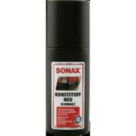 Фарба чорна для пластикових деталей авто, 100 мл, Sonax 409100