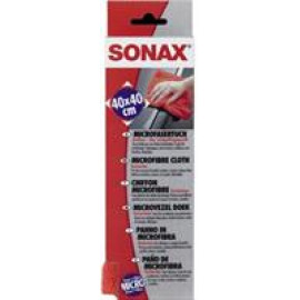 Серветка для ЛФП з мікрофібри, червона, 40х40 см, Sonax 416200