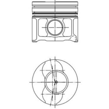 Поршень KOLBENSCHMIDT 41795610