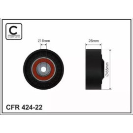 Ролик шкива CAFFARO 42422