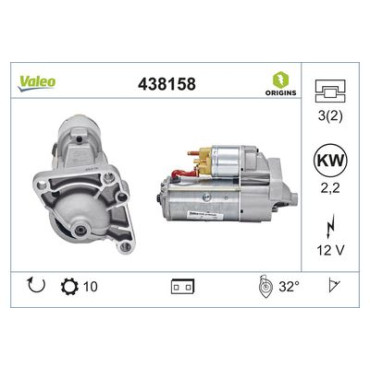Стартер VALEO 438158