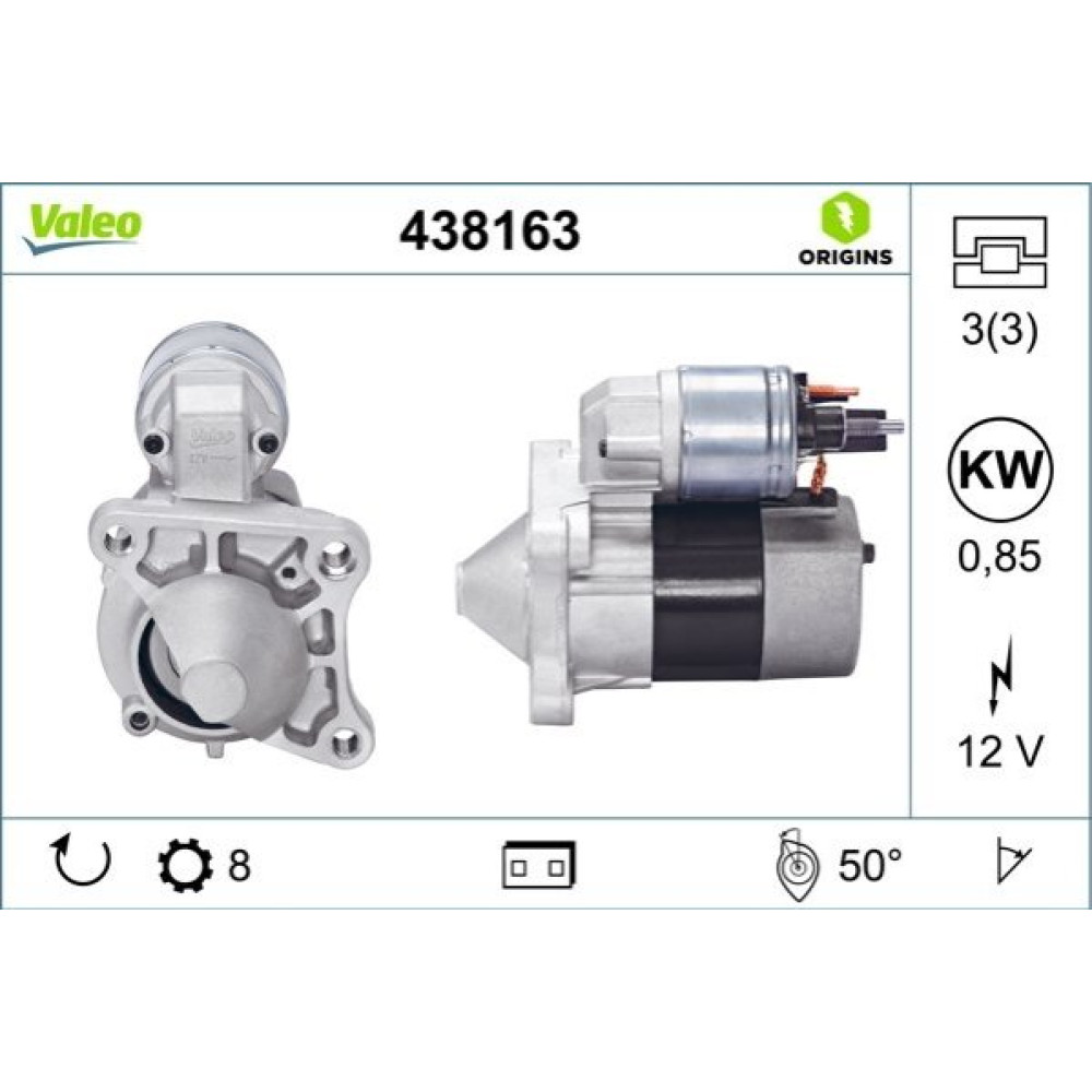 Стартер VALEO 438163