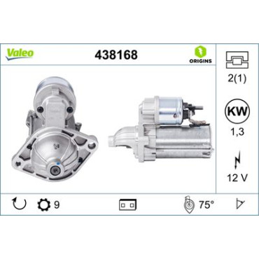 Стартер VALEO 438168