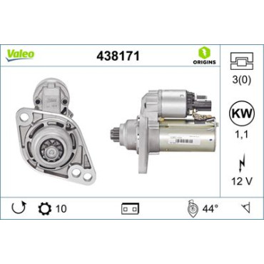 Стартер VALEO 438171
