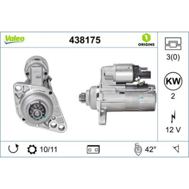 Стартер VALEO 438175