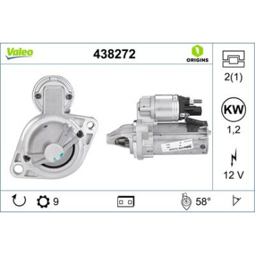 Стартер VALEO 438272