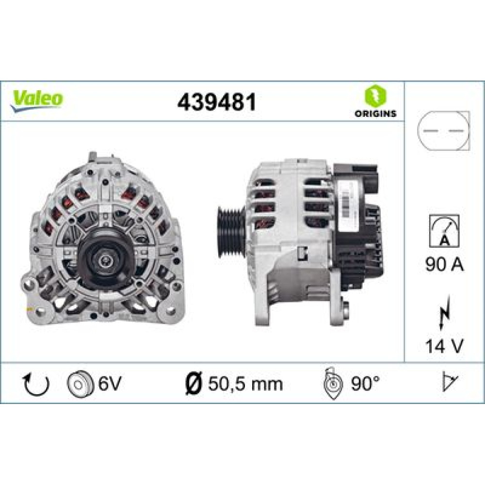 Генератор VALEO 439481