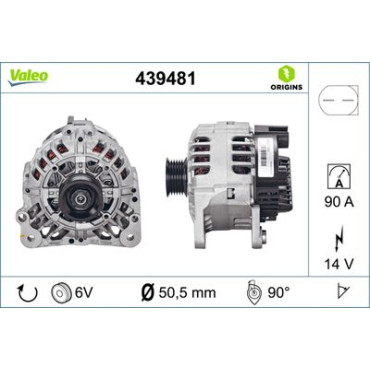 Генератор VALEO 439481