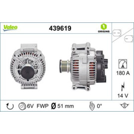 Генератор VALEO 439619
