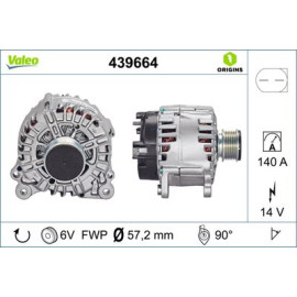 Генератор VALEO 439664