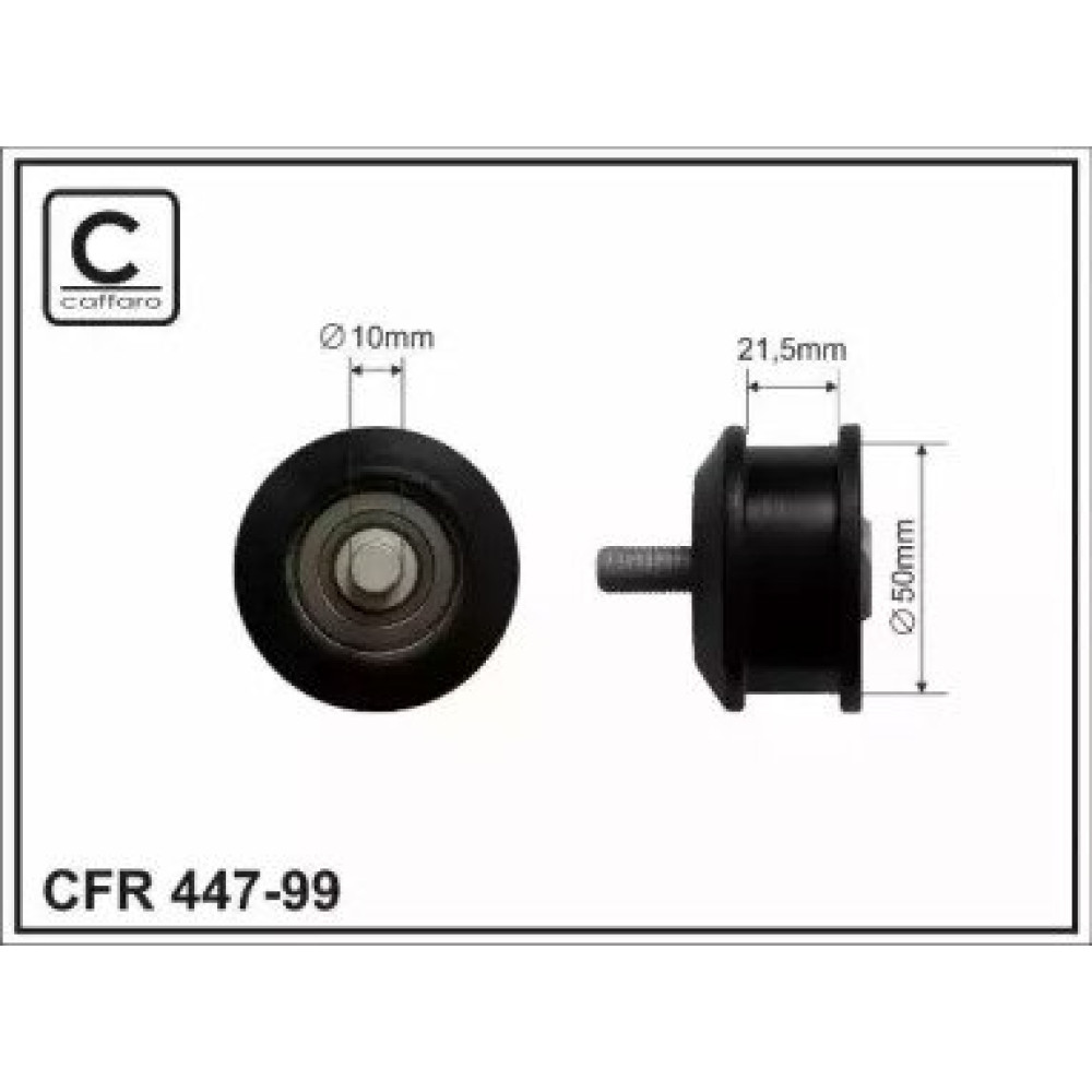 Ролик CAFFARO 44799