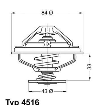 Термостат WAHLER 451685