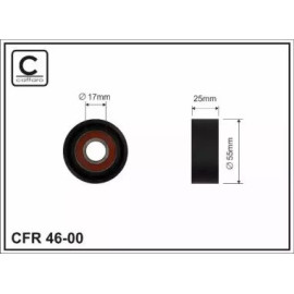 Ролик CAFFARO 4600