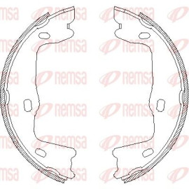 Тормозные колодки барабаны Remsa 465100