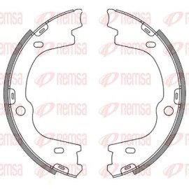 Тормозные колодки барабаны Remsa 467300