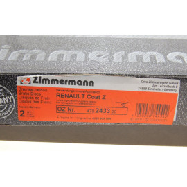 Диск тормозной ZIMMERMANN 470243320