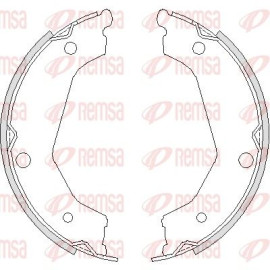 Тормозные колодки барабаны Remsa 473200