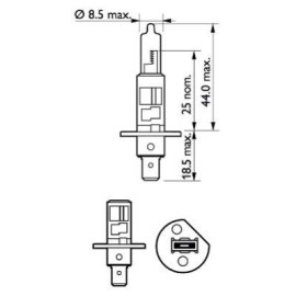 Автомобільна лампа PHILIPS 47518360