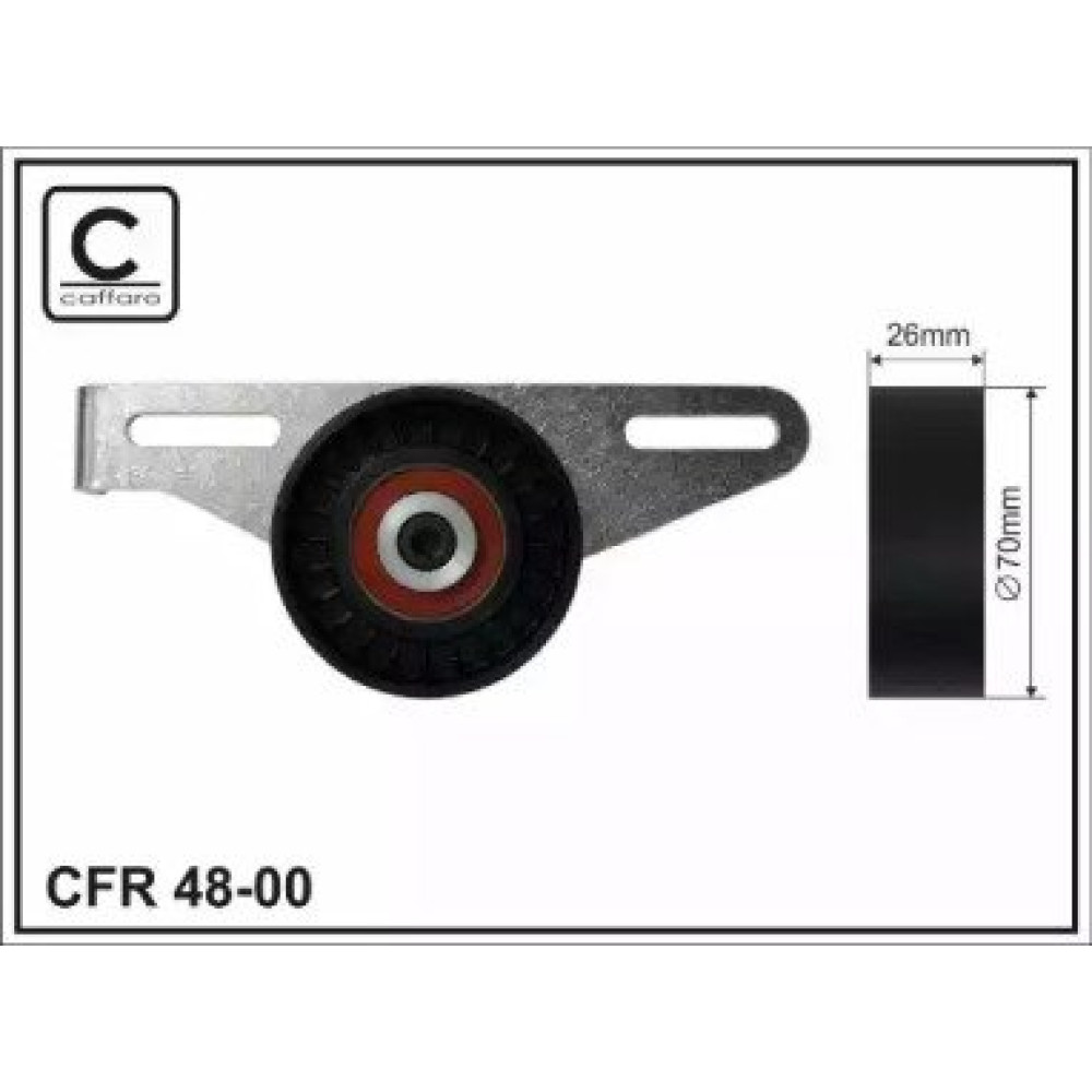 Ролик CAFFARO 4800