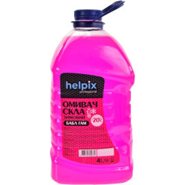 Омивач скла зимовий -20С Bubble gum, 4л. Helpix 4823075804672
