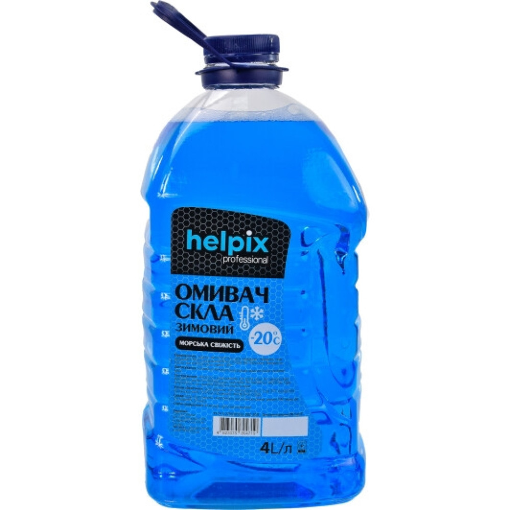 Омивач скла зимовий -20С море, 4л. Helpix 4823075804719