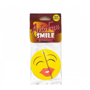 Ароматизатор смайл AvtoFan Antitobacco Helpix 4823075804948