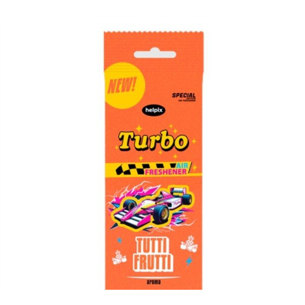 Ароматизатор Turbo Tutti Frutti Helpix 4823075811540