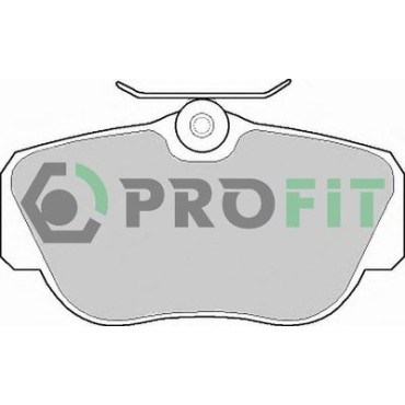 Колодки тормозные дисковые Profit 50000669
