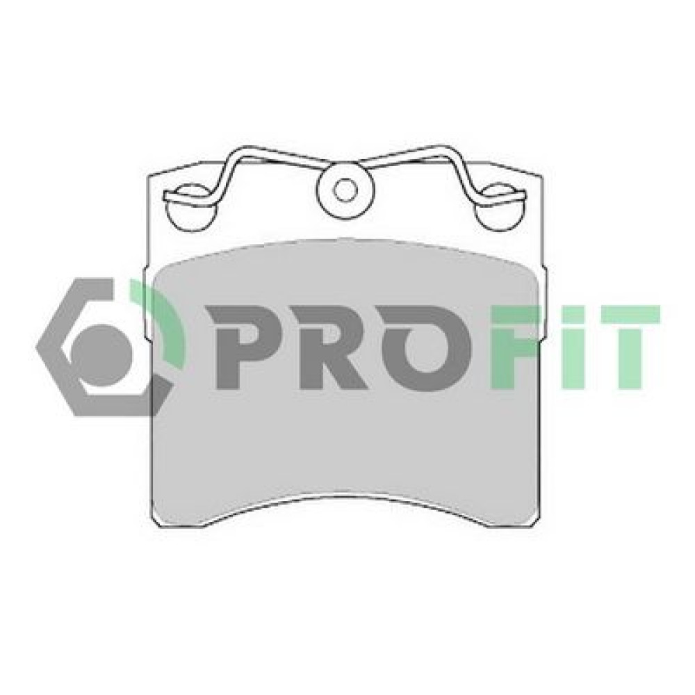 Колодки гальмівні дискові Profit 50000722