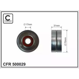 Ролик CAFFARO 500029