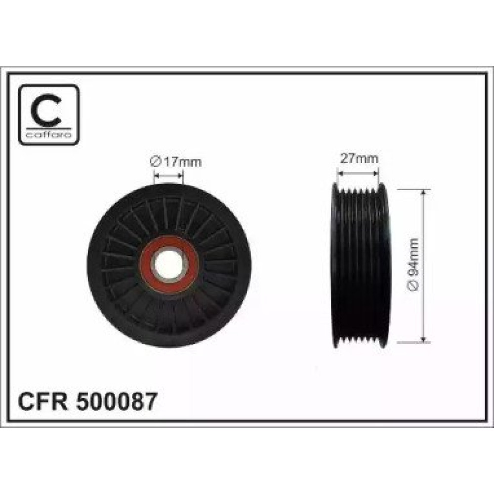 Ролик CAFFARO 500087