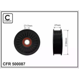 Ролик CAFFARO 500087