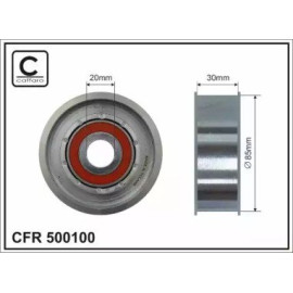 Ролик у поликлинового CAFFARO 500100