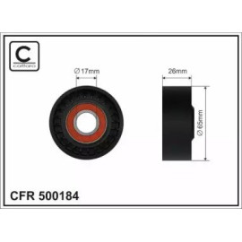Ролик натяжной CAFFARO 500184