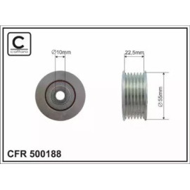 Ролик CAFFARO 500188