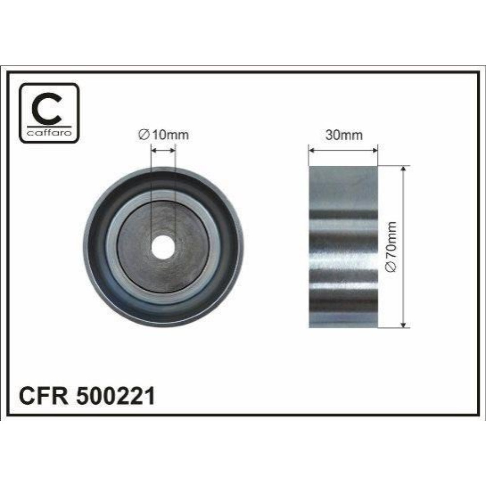 Ролик CAFFARO 500221