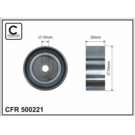 Ролик CAFFARO 500221