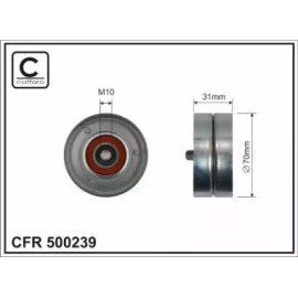 Ролик CAFFARO 500239
