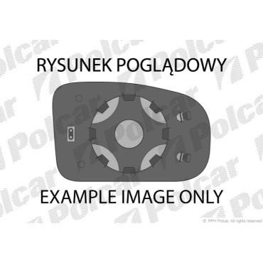 Елемент дзеркала зовнішнього Polcar 5002544e