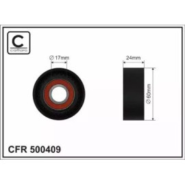ролик обвідний CAFFARO 500409