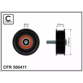Ролик CAFFARO 500411