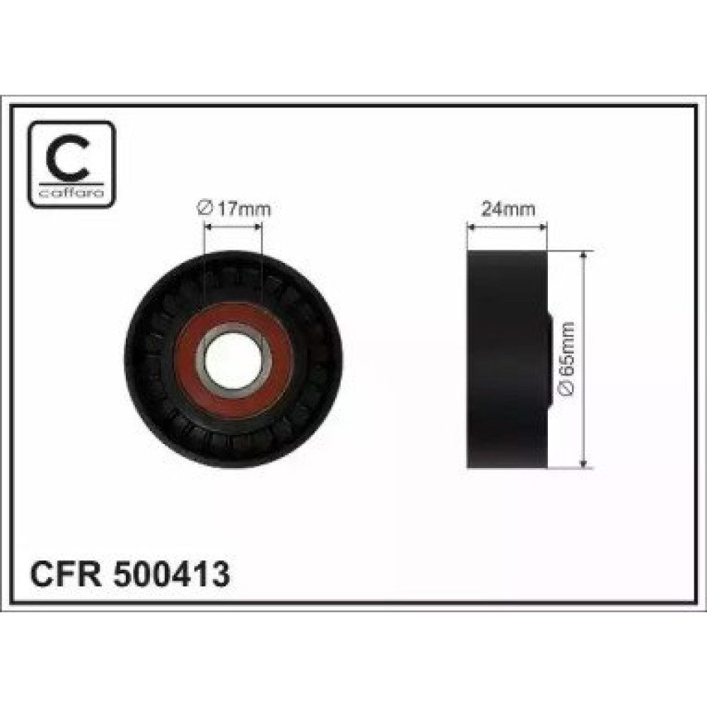 натяжной ролик приводного ремня CAFFARO 500413